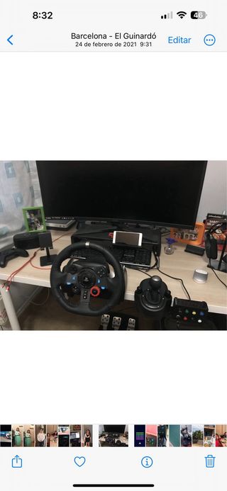 VOLANTE LOGITECH G29 Y PEDALES