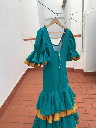Traje flamenca