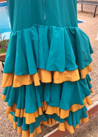 Traje flamenca