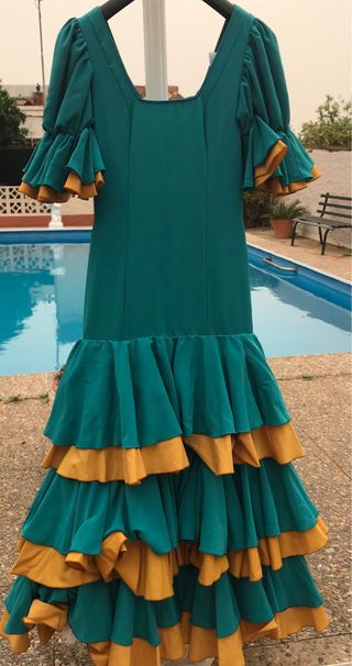 Traje flamenca