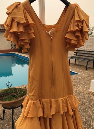 Traje flamenca