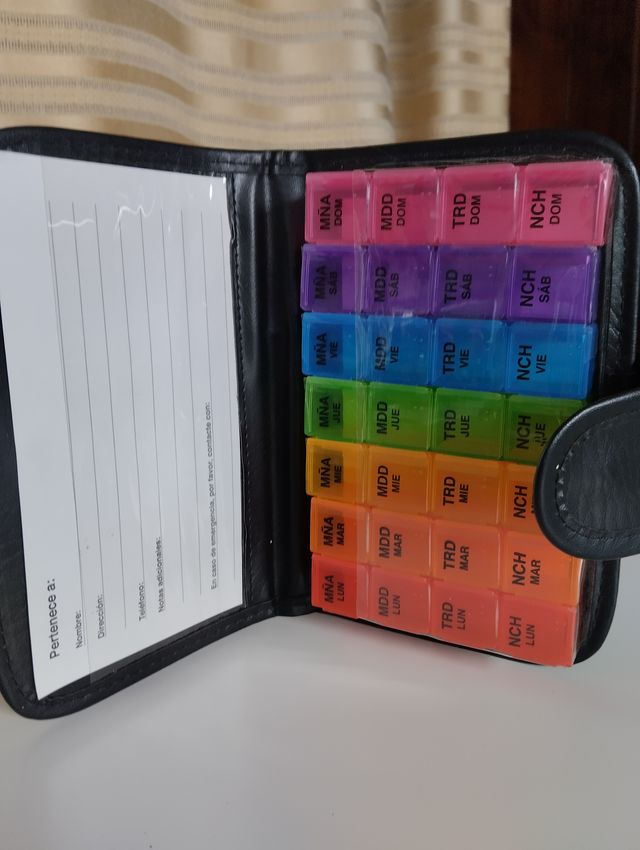 PASTILLERO SEMANAL 4 TOMAS