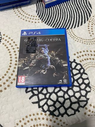 Juego ps4 sombras de guerra