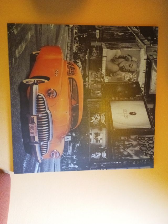 dos lamparas y regalo cuadro