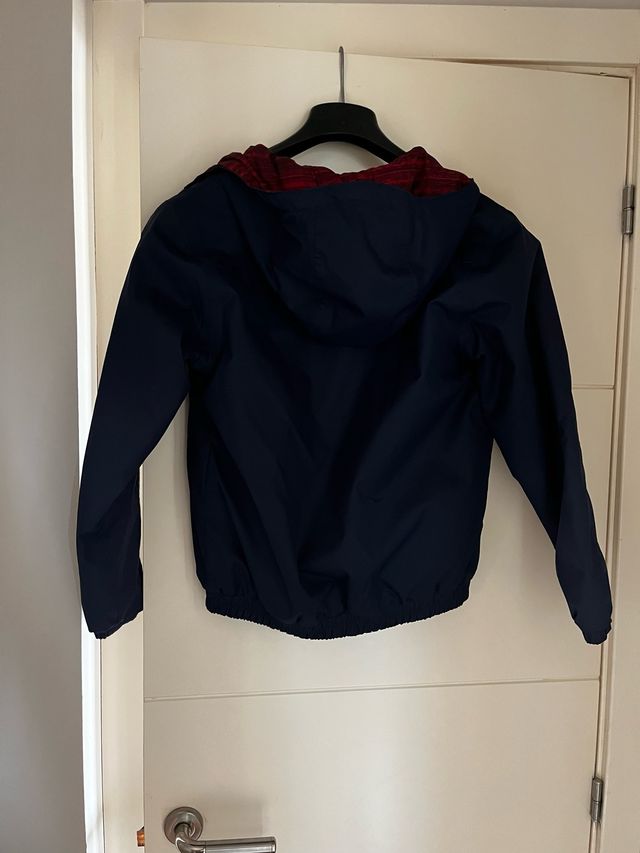 Abrigo cazadora ligero niño reversible