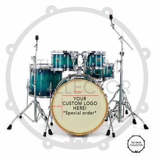 Logo Bombo Bateria Personalizado (Grande)