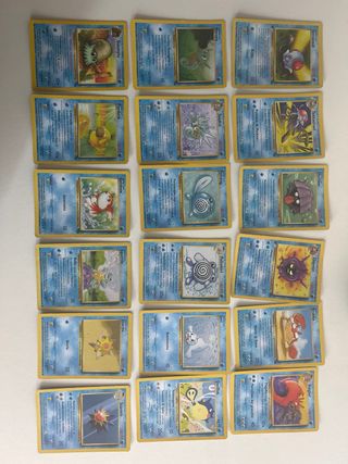 Lotto pokemon base acqua