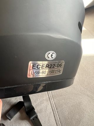 Casco integral negro L