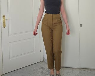 👖Pantalon pinzas recto vestir 34