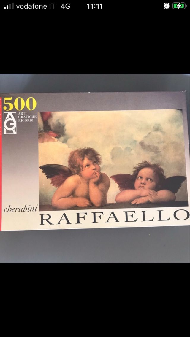 Puzzle cherubini di Raffaello