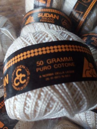 Cantoni Cucirini Coats filo di cotone écru