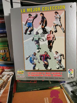 Álbum de cromos de la liga 97 98