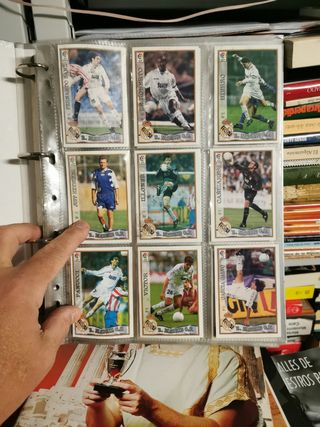 Álbum de cromos de la liga 97 98