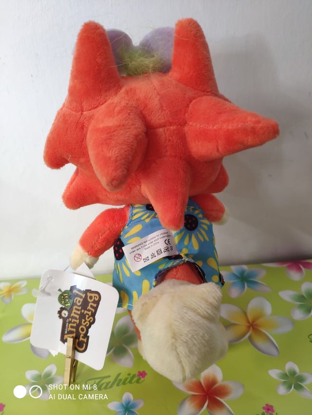 Peluche Lupilia Animal crossing