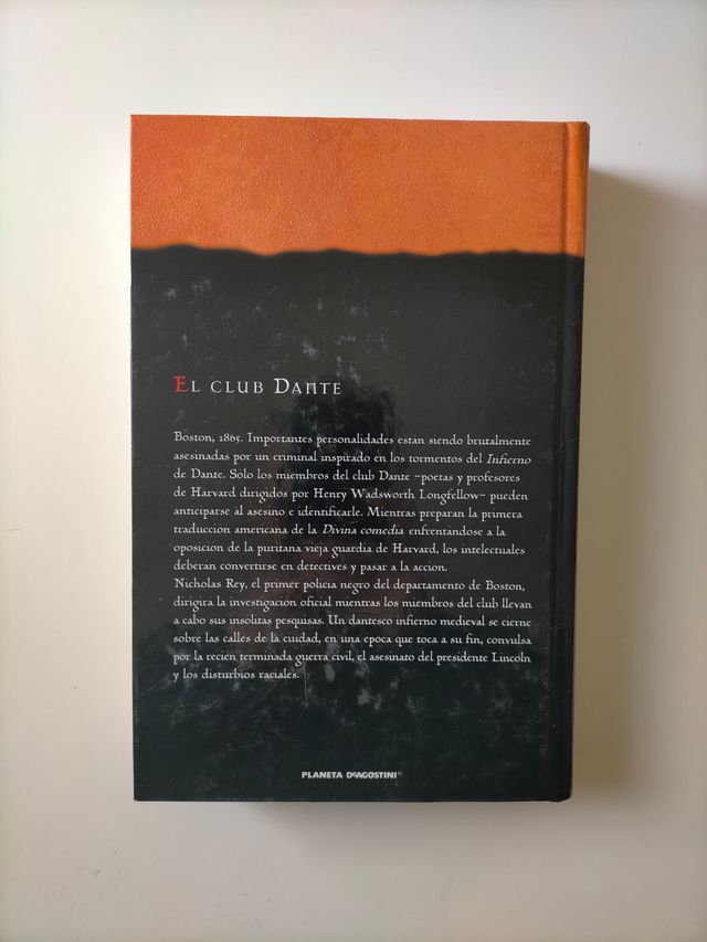 El club Dante. Matthew Pearl