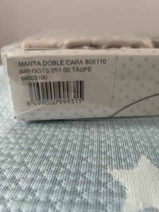 Manta Bimbi Pirulos 80x110