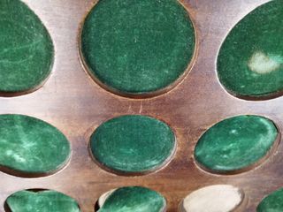 ANTIGUOS PORTAMONEDAS DE MADERA