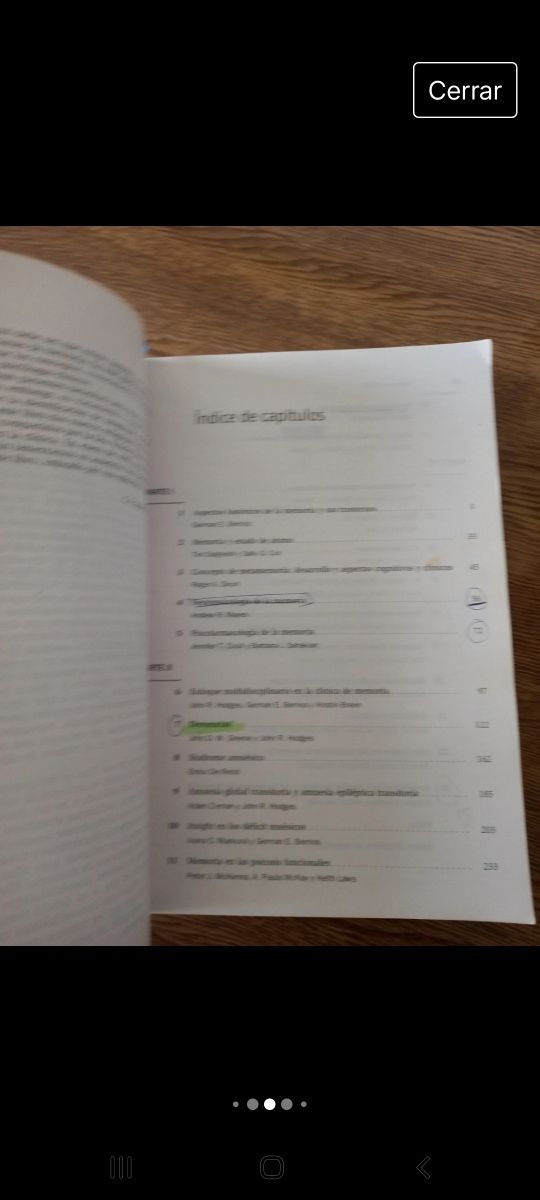 Trastornos de memoria