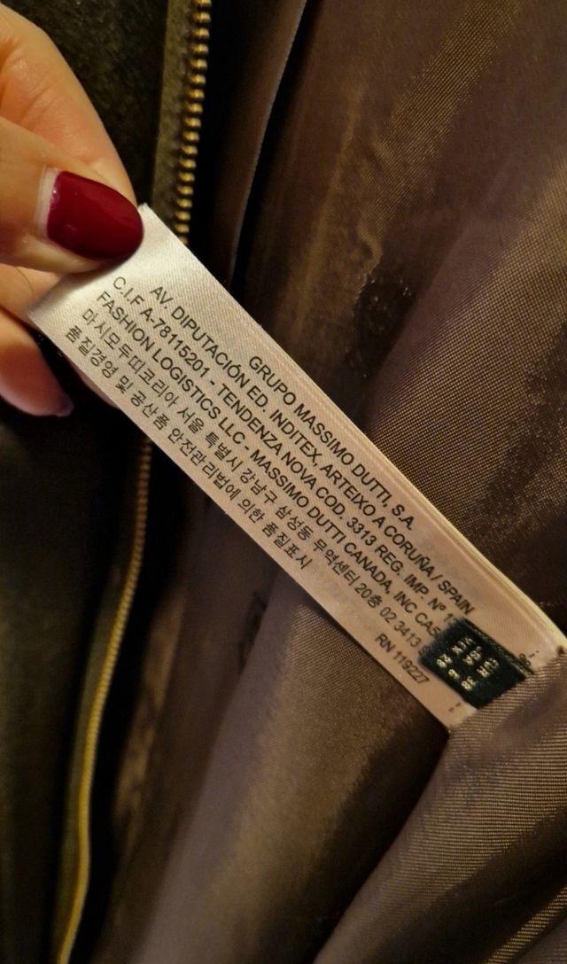 Abrigo Massimo Dutti