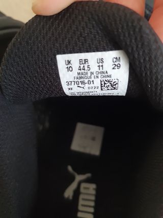 Bambas Puma Élite, talla 44,5