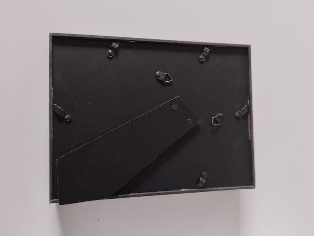 PORTAFOTOS MADERA NEGRO