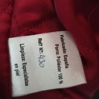 Chaqueta piel moto