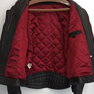 Chaqueta piel moto