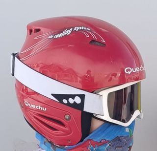 Casco esquí / snow rojo Quechua