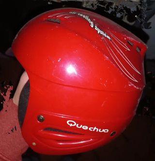 Casco esquí / snow rojo Quechua