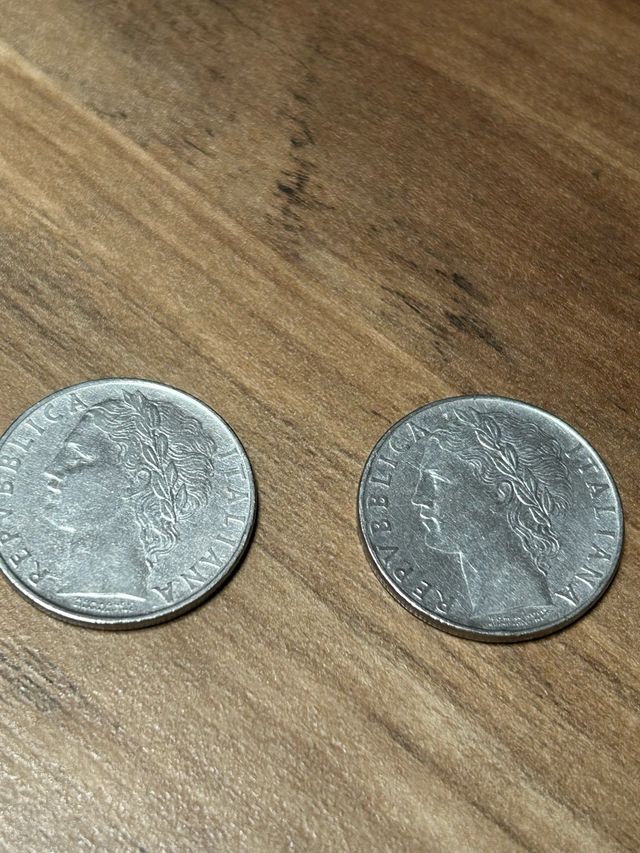 monete da 100 lire