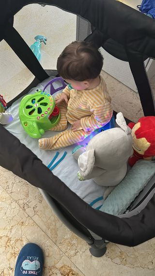 Mini cuna de viaje nuna