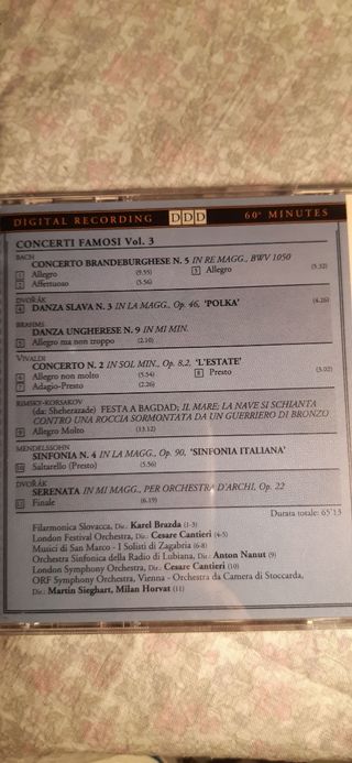 Cd Musica classica