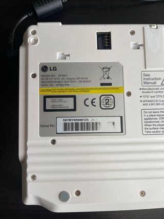 lector DVD mini LG