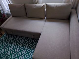 Sofá cama Ikea Friheten+ almacenamiento
