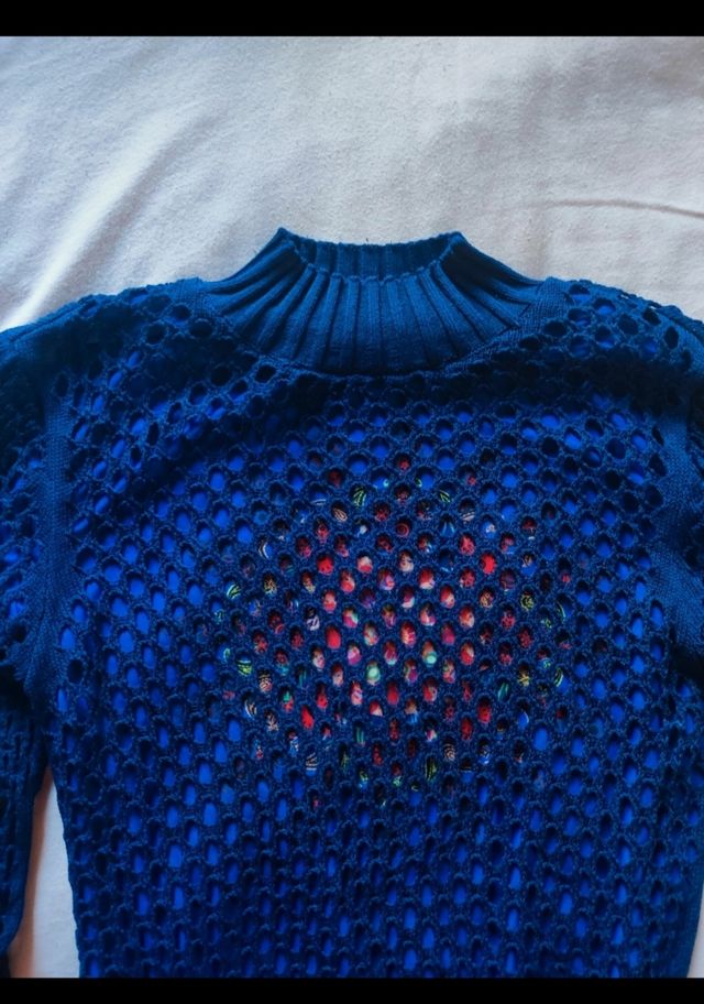 Maglia donna Desigual colore blue