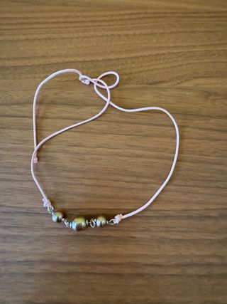 Collar de perlas de Majorica.