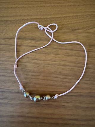 Collar de perlas de Majorica.