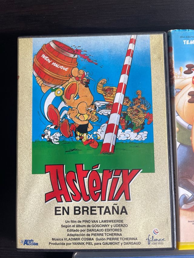 Peliculas tintin y asterix DVD
