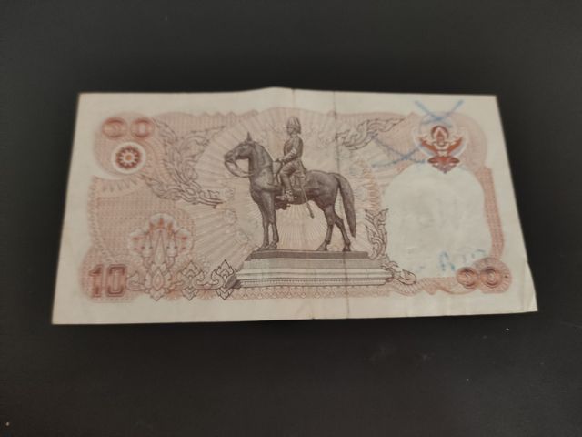 Lote billete 10 bath Tailandia