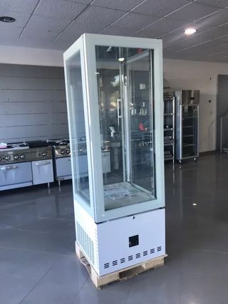 📣 VITRINAS 4 CARAS DE CRISTAL PASTELERIA 380 L 📣
