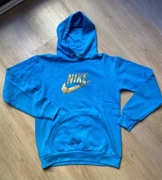 Sudadera Nike azul cielo chica