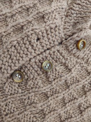 Jersey de punto hecho a mano