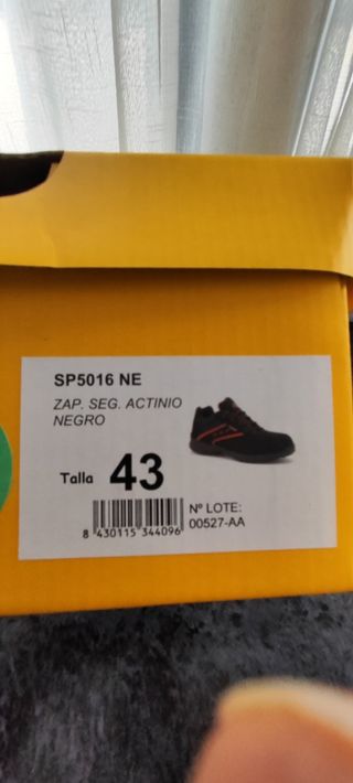 Zapato de seguridad