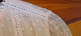 Blusa rosa de plumetti