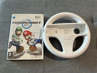 Mario Kart + Volante Wii y WiiU