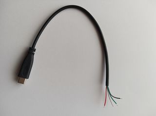 Cable USB TIPO C SIN CONECTOR
