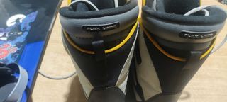 Tabla snowboard y botas Nitro y fijaciones  nitro
