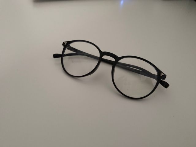 Gafas transparentes anti luz azul