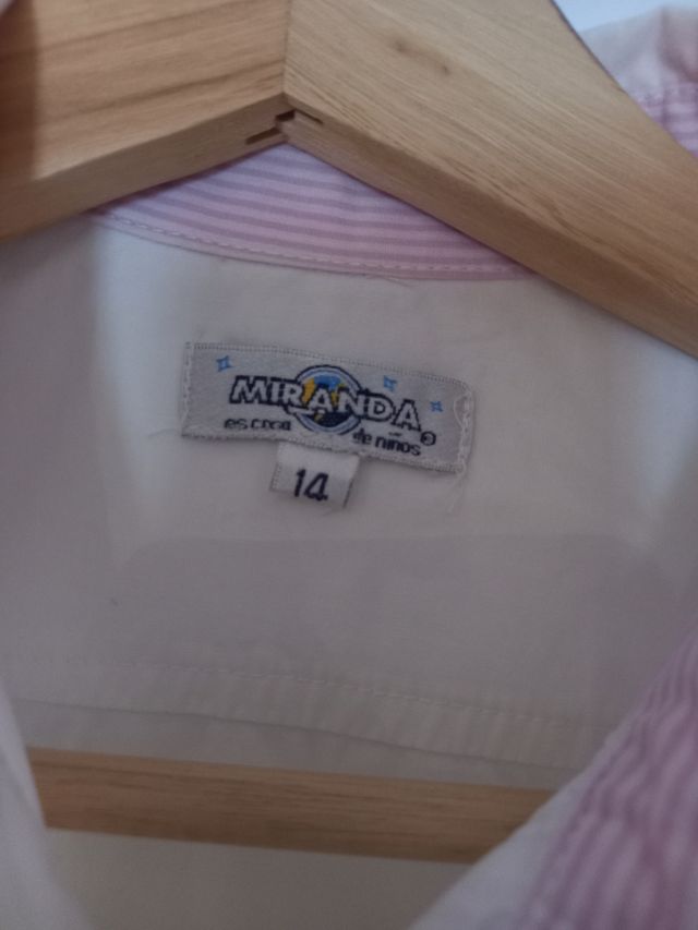Camisa de niña o niño..T/ 14