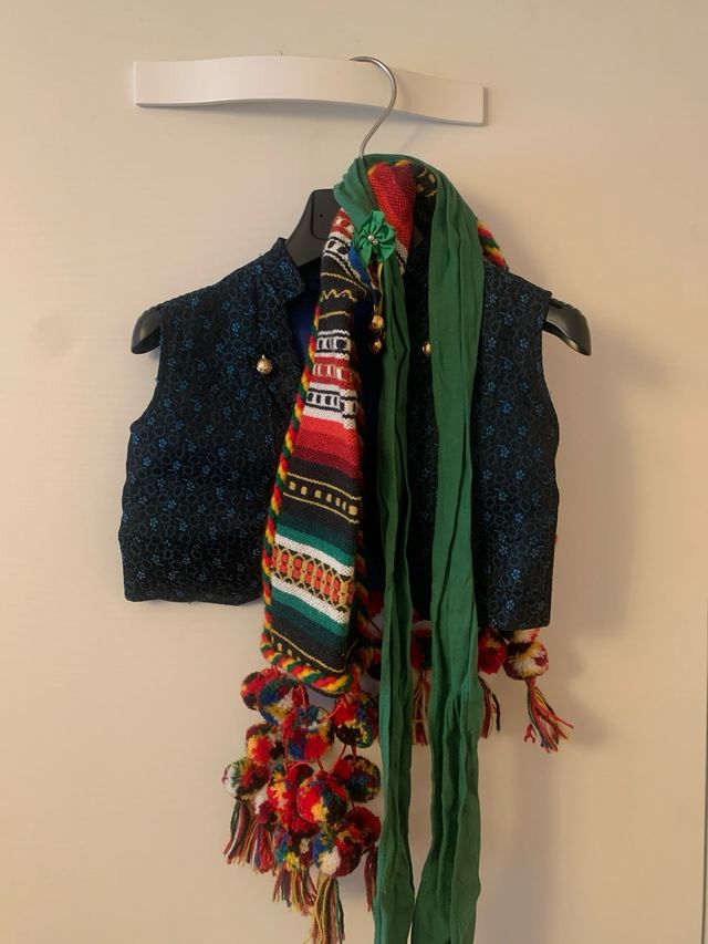 Traje saraguei recien nacido